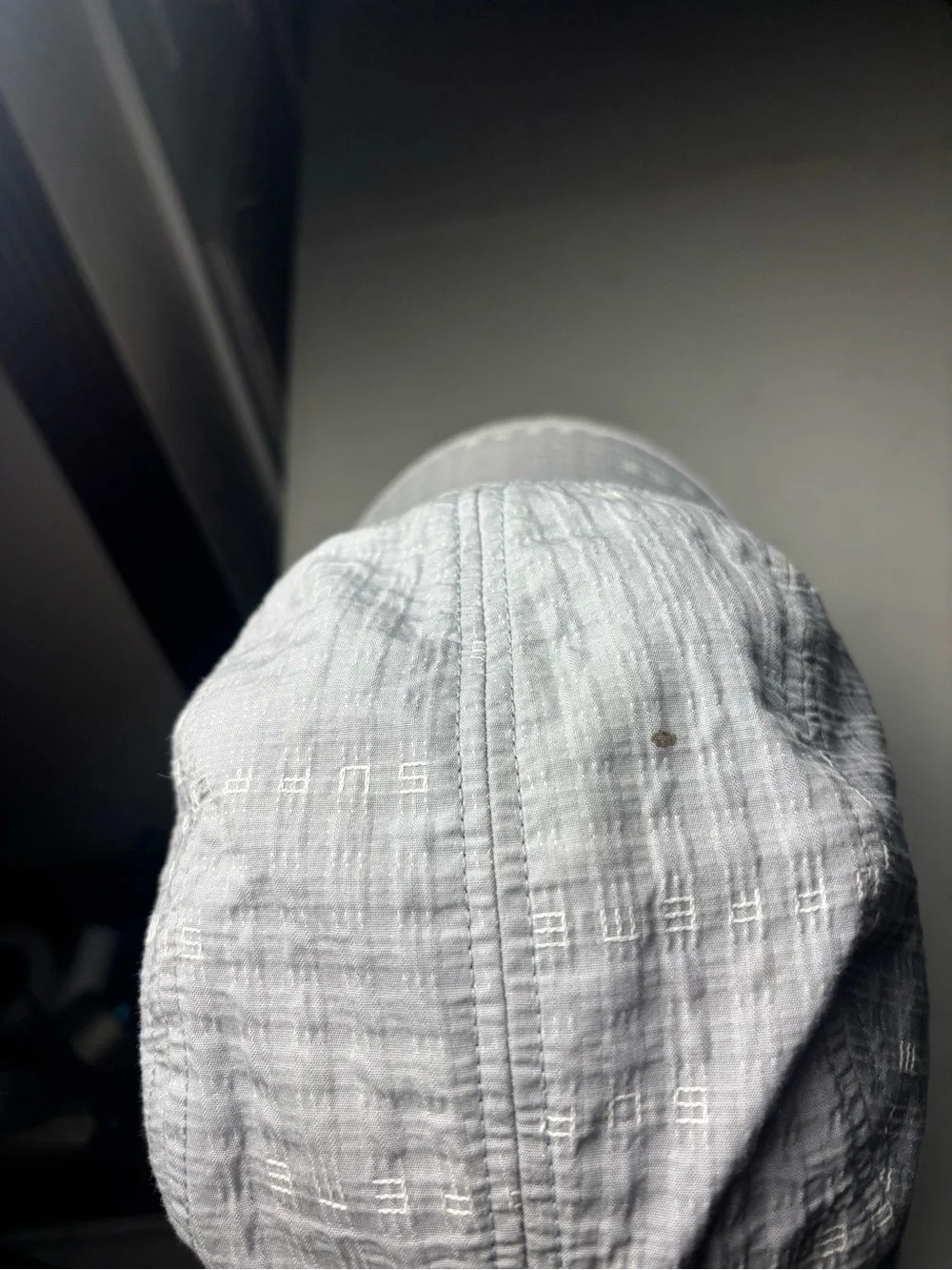 Supreme Glow Ripstop Camp Cap Grey FW22
